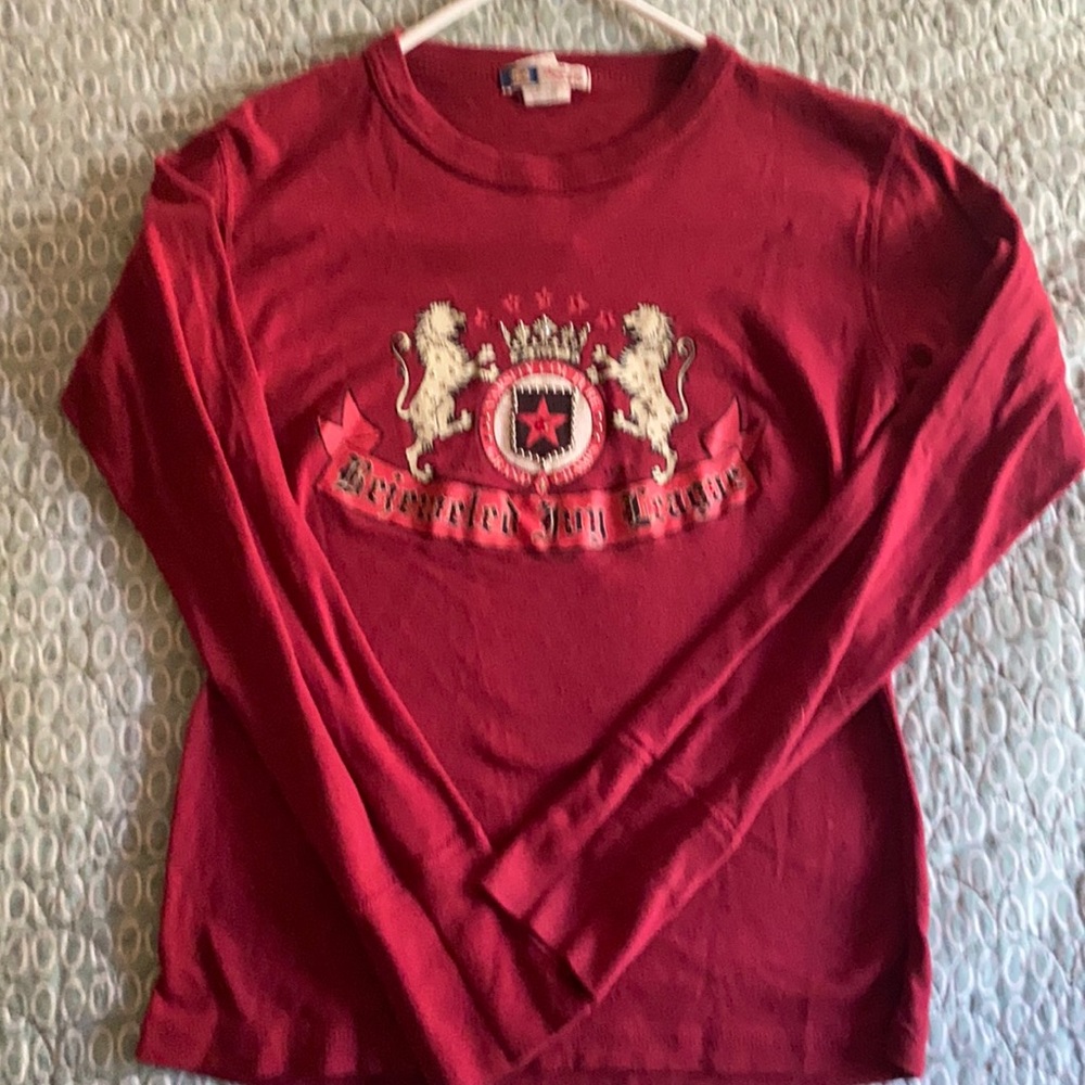 Jeweled long sleeve tshirt